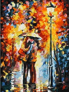 Раскраски по номерам - Поцелуй под дождем, 30 х 40 см (Белоснежка, 029-AS) Раскраски по номерам - Поцелуй под дождем, 30 х 40 см (Белоснежка, 029-AS)