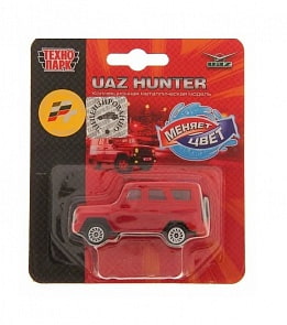 Машина металлическая 7,5 см, меняет цвет в воде, несколько видов (Технопарк, SB-15-57) (ассортимент)