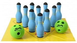 Игровой набор для боулинга в сумке (SAFSOF, MBB-06)