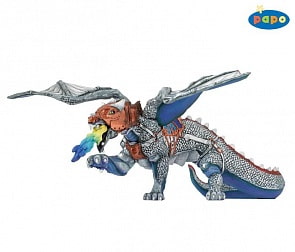 Фигурка Дракон воин с пламенем (Раро, 38937)