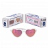Солнцезащитные очки Babiators Hearts - Влюбляшки /Sweethearts, Classic, оправа белая, линзы розовые зеркальные  - миниатюра №3