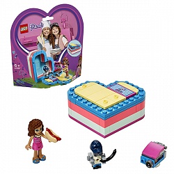 Конструктор Lego Friends Летняя шкатулка-сердечко для Оливии (Lego, 41387-L) - миниатюра