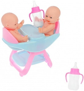 Набор пупсов с аксессуарами, 14 см, 5 предметов (Shantou, 600-E92)