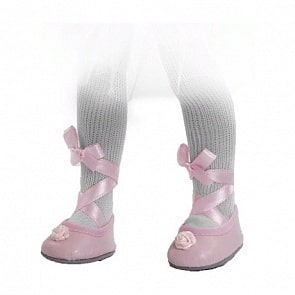 Балетки розовые, для кукол 32 см (Paola Reina, 63213_paola)