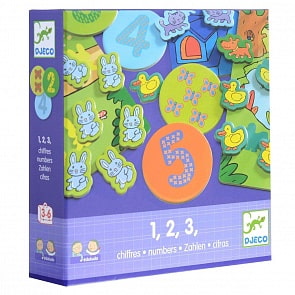 Игра Eduludo - Цифры (Djeco, 08315k)