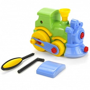 Конструктор - Паровозик (Совтехстром, У826)