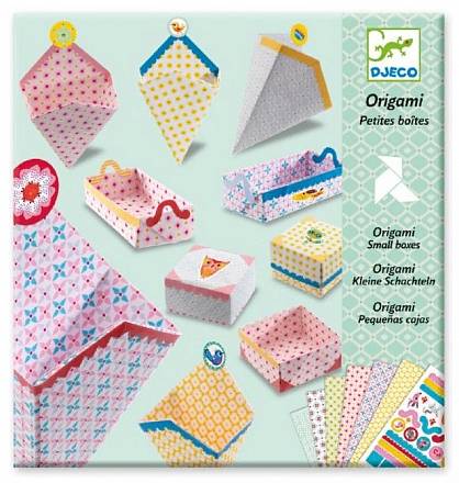 Оригами Маленькие коробочки 
