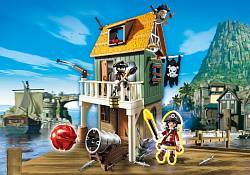 Супер4: Замаскированный Пиратский Форт с Руби (Playmobil, 4796pm) - миниатюра