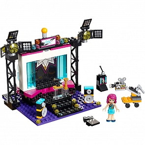 Lego Friends. Поп-звезда: телестудия (Lego, 41117-L)