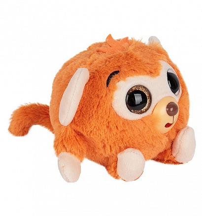 Мягкая игрушка из серии Дразнюка-Zoo Оранжевая обезьянка, показывает язык ,13 см. 