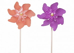 Ветрячок – Цветные лепестки, 55 см, 2 цвета (ЯиГрушка, 59598ЯиГ)