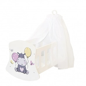 Люлька с балдахином серии – Мимими - Крошка Дори (Paremo, PFD120-116)