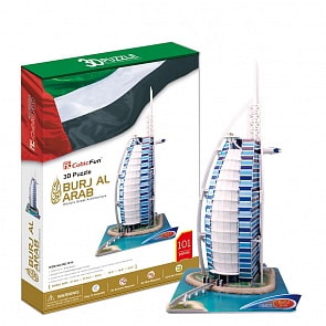 Отель Бурж эль Араб (ОАЭ) (CubicFun, MC101h)