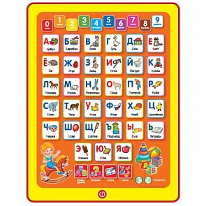 Сенсорный планшет Азбука А. Барто, русифицированный (Умка, HX1598-BAsim)