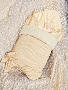 Конверт на выписку Asselina - Марина, шампань (Мой Ангелок, М-2013_шампань)