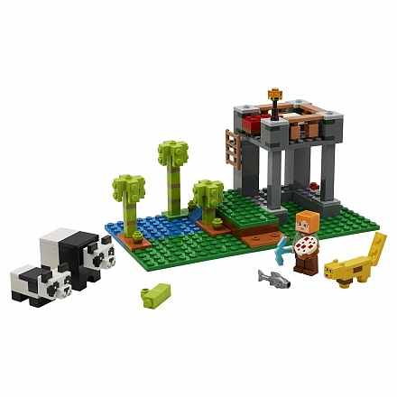 Конструктор Lego® Minecraft - Питомник панд 
