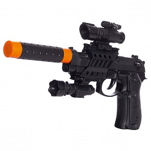 Пистолет, свет и звук (ABtoys, ARS-307)