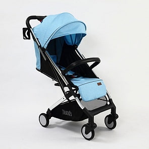Прогулочная коляска Nuovita Anima, Голубой, Серебряный (Nuovita, NUO_8808)
