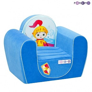 Детское кресло Рыцарь, голубое (Paremo, PCR316-02)