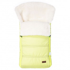 Конверт зимний меховой Nuovita Alpino Bianco, Verde chiaro/салатовый (Nuovita, NUO-ALPB_2336)