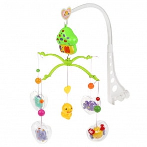 Музыкальный мобиль с погремушками - Домик (B1718910)