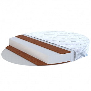 Детский овальный матрас – Nuovita Robusto, 125х65х13 (Nuovita, DROB_209)