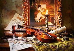 Пазлы Castorland – Музыкальный натюрморт, 1000 элементов (Castorland, C-103621)