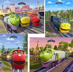 Пазл Castorland Чаггингтон 4 в 1 (8*12*15*20 деталей), Чаггингтон (Castorland, C-PU04132)