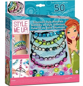 Набор для создания браслетов - Блестящие бусины Шамбала (Style Me Up, 620st)