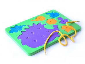 Формы на шнурочках. Добрый ежик (Malamalama, 68080)