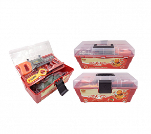 Набор инструментов «Помогаю Папе» в чемодане, 33 предмета (ABtoys, PT-00216)