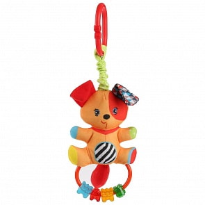 Текстильная игрушка-подвеска с погремушкой - Умная собачка (Умка, RPTF-D3 (300)