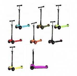 Самокат трехколесный с максимальной нагрузкой до 50 кг. (ROING SCOOTERS, RO203M-1) (ассортимент)