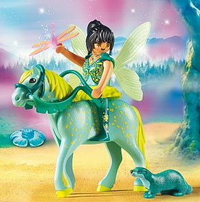 Игровой набор из серии Феи: Зачарованная фея с лошадью (Playmobil, 9137pm)
