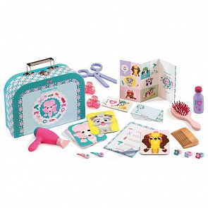 Игровой набор - Парикмахерская для животных (Djeco, 06556)