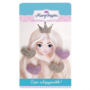 Липучка для волос - Принцесса, 5 шт. (Mary Poppins, 455173)