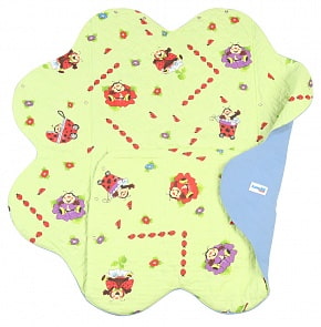 Конверт для новорожденного Ramili Light Denim Style Green (Ramili, KRLDS04)