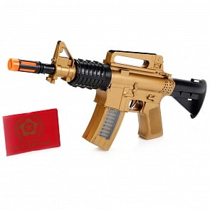 Автомат М-16, свет и звук, с вибрацией (Играем вместе, 13sim)