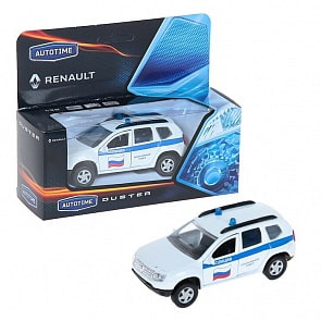 Машинка Renault Duster - Полиция, 1:38 (Autotime, 49478) Машинка Renault Duster - Полиция, 1:38 (Autotime, 49478)