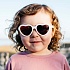 Солнцезащитные очки - Babiators Hearts. Влюбляшки/Sweethearts Junior, белые/розовые зеркальные,  - миниатюра №6