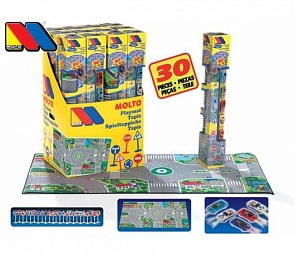 Игровой коврик – Город (Molto, M 10651veg) Игровой коврик – Город (Molto, M 10651veg)