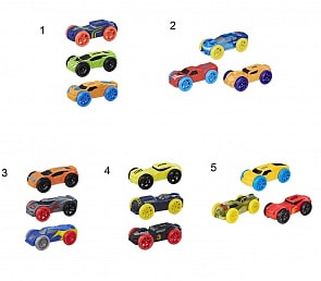 Набор из 3 машинок - Нерф Нитро (Hasbro, c0774) (ассортимент)