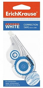 Корректирующая лента Techno White (Erich Krause, 21886)