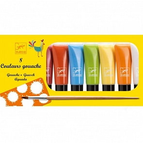 Набор гуаши, 8 цветов (Djeco, 09746k)