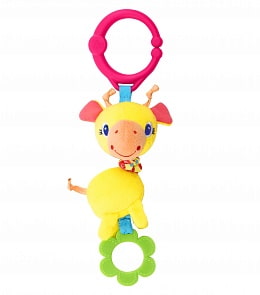 Развивающая игрушка «Дрожащий Дружок», Жираф (Bright Starts, 52073-2st) 