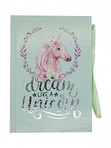 Планнер с дизайном Единорог сказочный, формат А5, зеленый (МихиМихи, MM07207)