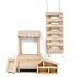 Набор деревянной мебели для домика Сделай сам - Игрушки  - миниатюра №1