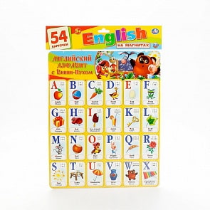 English на магнитах - Учимся с Винни-Пухом (Умка, 4690590086223)