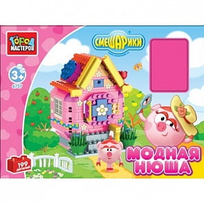 Конструктор Город Мастеров - Модная Нюша, 199 деталей (Город Мастеров, BB-6737-Rsim)