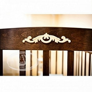 Накладка Красная Звезда №6 - Шарлотта, эмаль белая (Красная Звезда, КЗ-№6_эмаль белая)